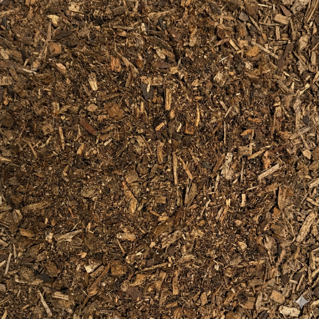 Waldboden Einstreu